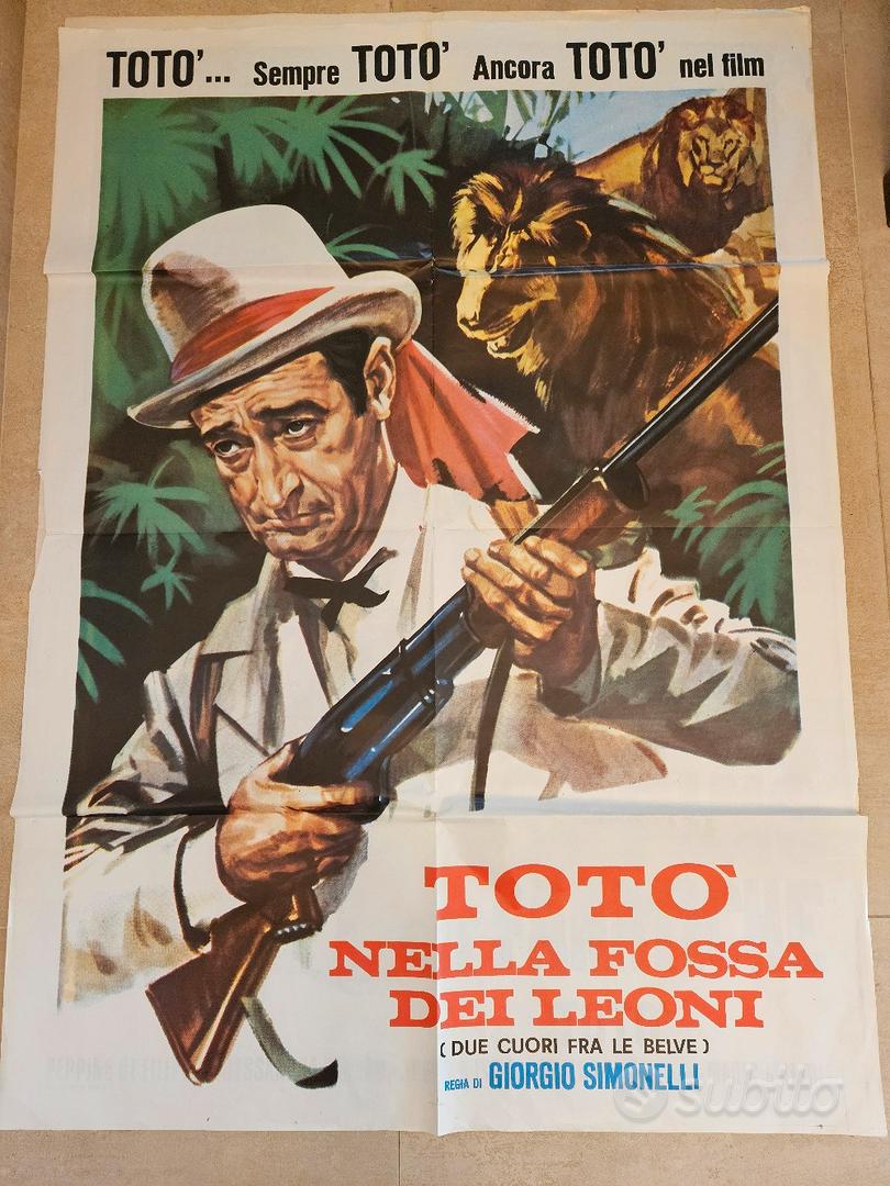 Locandina originale di cinema - Totò al giro d'Italia