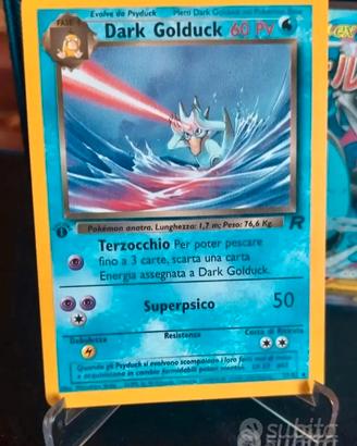 Pokemon Dark Golduck 37/82 1 edizione
edizione