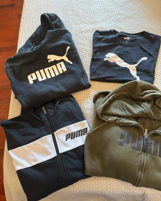 Box PUMA 3 felpe + 1 t shirt