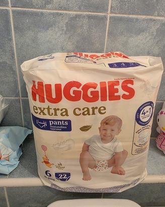 Pannolini huggies extra care mutandina misura 6 