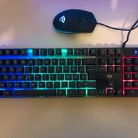 TASTIERA E MOUSE GXT GAMING RETROILLUMINATA