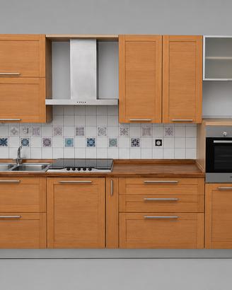 cucina lineare completa