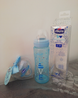 Biberon e gommotto Chicco Special Editon LOVE