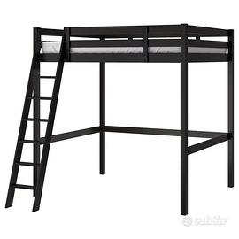 Letto a soppalco Ikea a + materasso  Ikea
