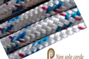 Scotta Plam diametro 8 mm. Bianco/segn blu.rosso: