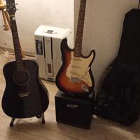 Chitarre con accessori 