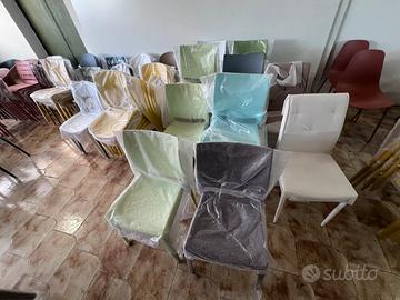 Nuove sedie in polipropilene per locali o privati