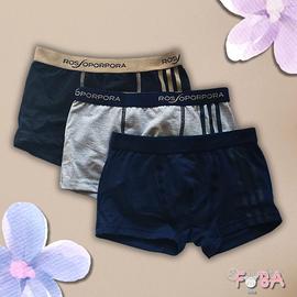 Confezione 3 boxer bambino Rossoporpora