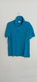 Polo Lacoste blu L