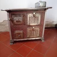 STUFA CUCINA  A LEGNA 