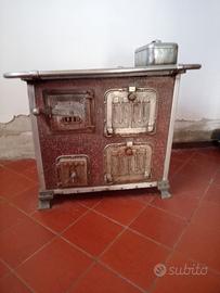 STUFA CUCINA  A LEGNA 