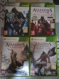 Assasin's creed 1,2,3,4 xbox 360