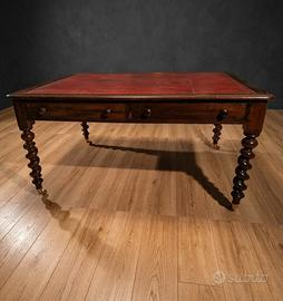 Antica Scrivania Tavolo Inglese