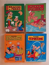4 fumetti Braccio di Ferro edizioni Bianconi