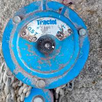 Tiro manuale a catena,alzata peso massimo 5Quintal