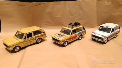 3 AUTOMODELLI RANGE ROVER scala 1/24