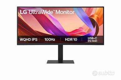 LG Monitor 34" wide 34U650A 34 pollici