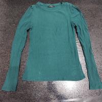 Maglietta manica lunga verde