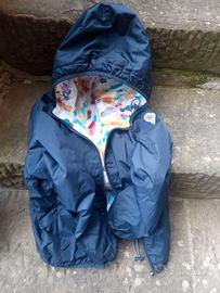 Giacca impermeabile kway Invicta 5/6/7 anni