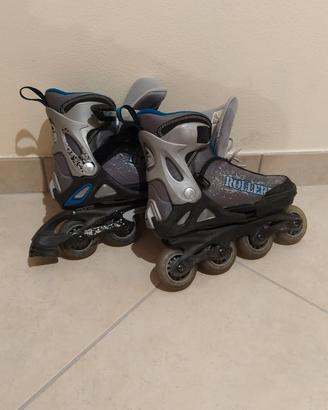pattini rollerblade nr. 36.5-40.5 + protezioni
