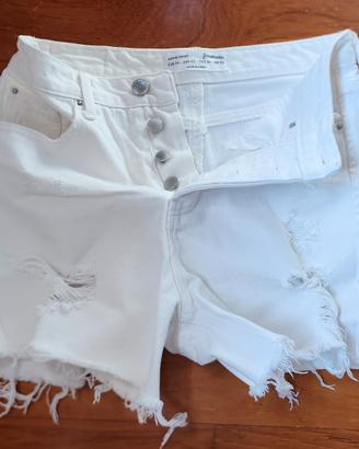 pantaloncino bianco 
