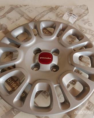Set 4 copricerchio nuovo originale Fiat panda