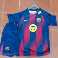 divisa completo kit maglia barcellona 25/26