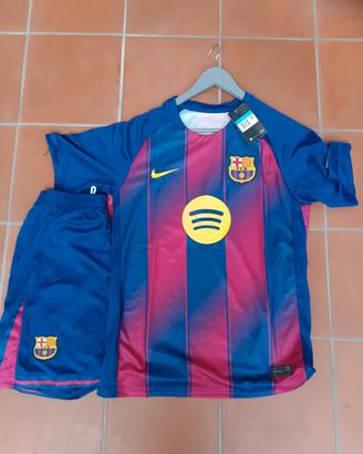 divisa completo kit maglia barcellona 25/26