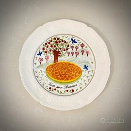 Gien Les Tartes - set piattini in porcellana 6pz