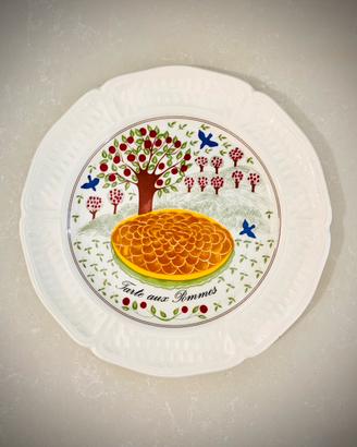 Gien Les Tartes - set piattini in porcellana 6pz