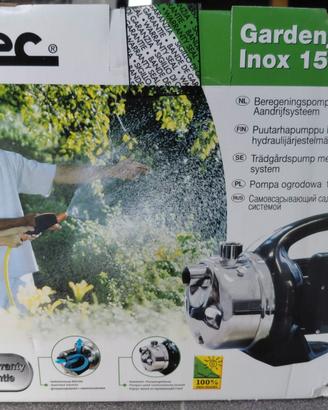 pompa da giardino nuova