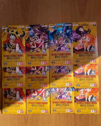 One Piece OP 17 English Blister Sealed Artset x3