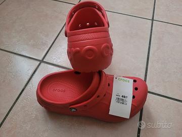Crocs Rosse Nuove con cartellino - Taglia 38/39 (W