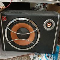 subwoofer - cassa amplificata con ingresso aux