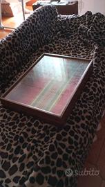 vetrinetta da tavolo per monete o collezioni