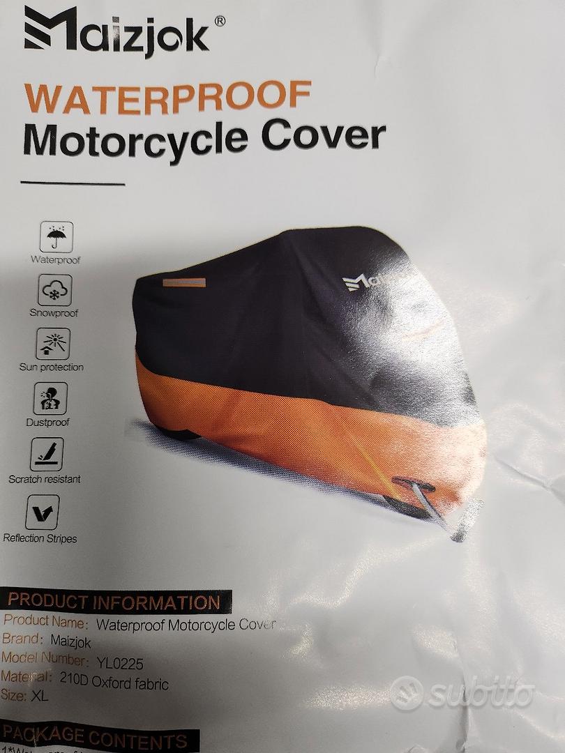 Telo Coprimoto Impermeabile Universale 210D Copri Scooter Moto