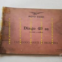 Moto Guzzi Dingo 49 Sport-Turismo 1966 cat ricambi
