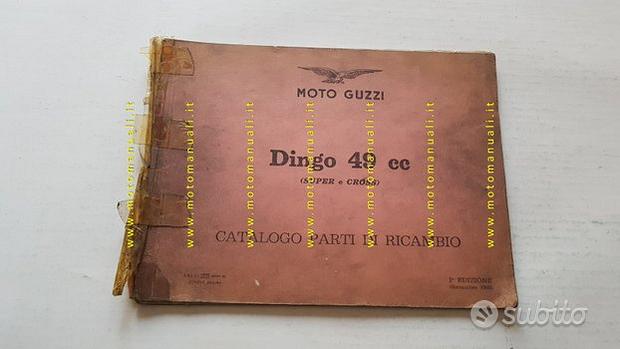 Moto Guzzi Dingo 49 Sport-Turismo 1966 cat ricambi