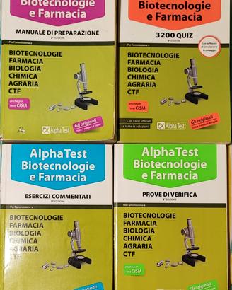 Alpha test Biologia, Biotecnologie e Farmacia