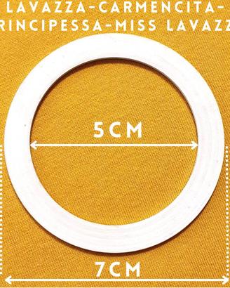 Guarnizione caffettiera Moka Lavazza 3 tazze