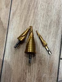 Set perforatori  per trapano varie misure