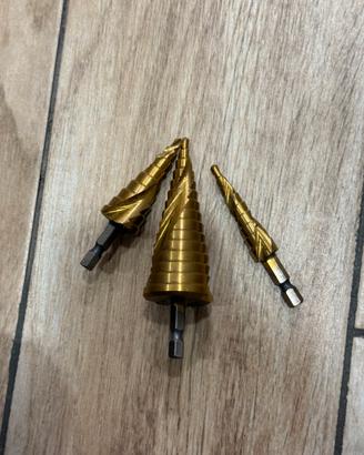 Set perforatori  per trapano varie misure
