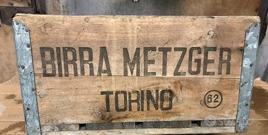 KIT 4 CASSETTE LEGNO BIRRA METZGER