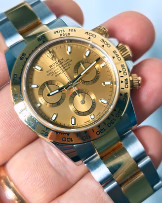 Rolex Daytona acc. oro giallo 116503 like new 2023