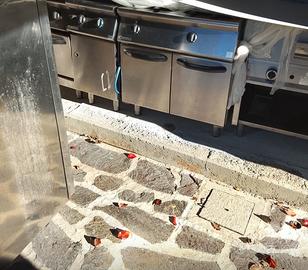 Cucina e cella in acciaio