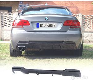 DIFFUSORE BMW E92 E93 LOOK M PERFORMANCE NERO LUCI