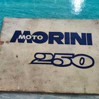 libretto uso e manutenzione moto Morini 250 1979