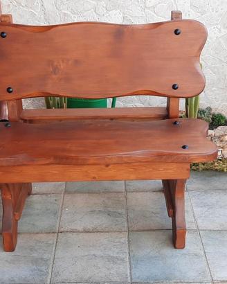 Panca/Panchina in stile country