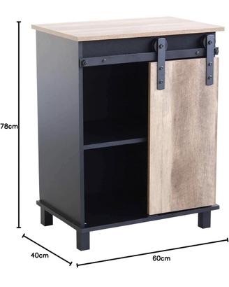 Credenza mobile stile industriale