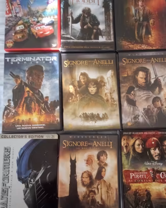 DVD film vari